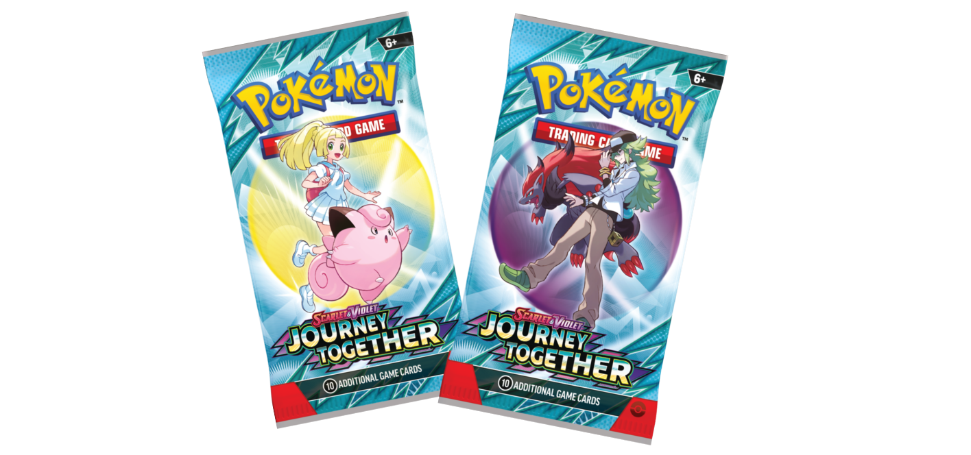 Pokémon TCG: Scarlet & Violet – Journey Together | 2 Pack Sleeved Booster Bundle