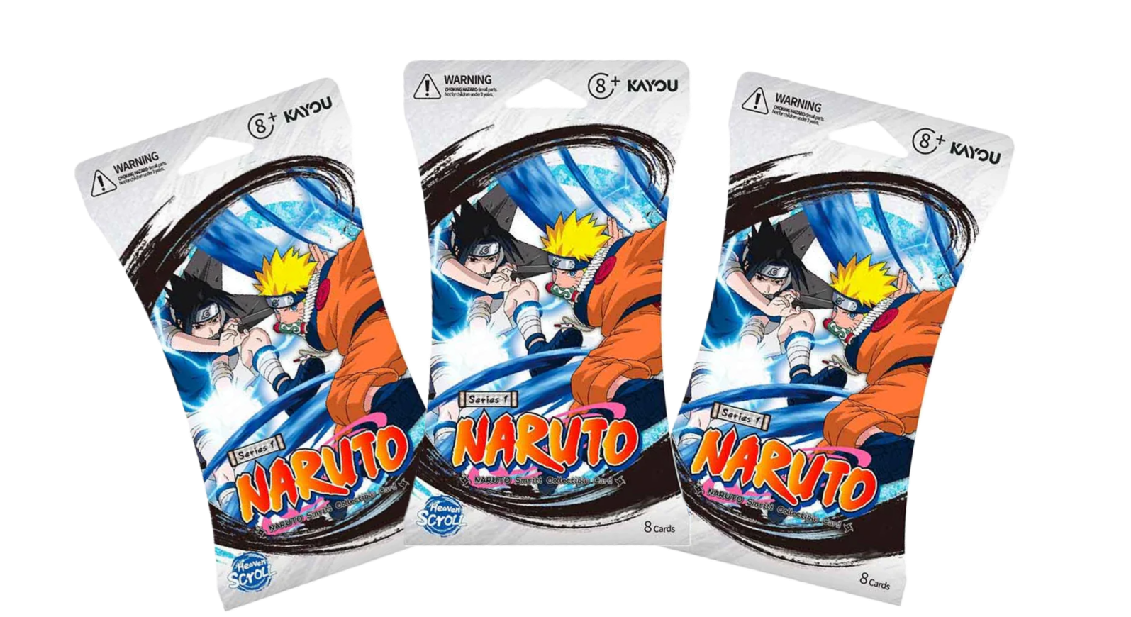 Naruto Smriti Collectible Cards – Heaven Scroll Series 1 Booster Pack (3-Pack Bundle | Factory Sealed)