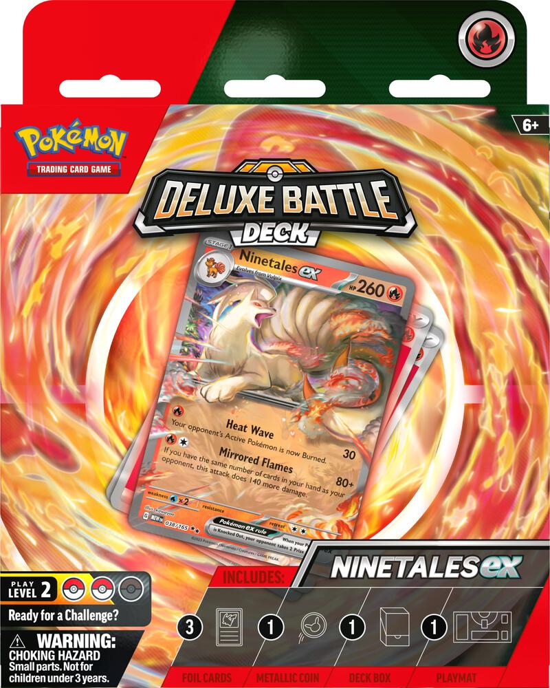 Pokémon TCG: Deluxe Battle Deck — Ninetales ex – Factory Sealed