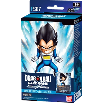 Dragon Ball Super Card Game: Fusion World – Starter Deck Vegeta (Mini) [FS07] – Factory Sealed
