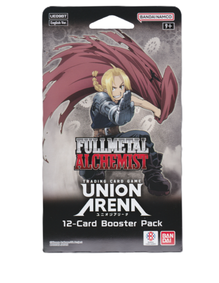 Union Arena Fullmetal Alchemist Brotherhood Booster Pack UE09BT – Factory Sealed Anime TCG