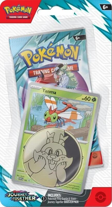 Pokémon TCG: Scarlet & Violet — Journey Together Checklane Blister Pack (Yanma)