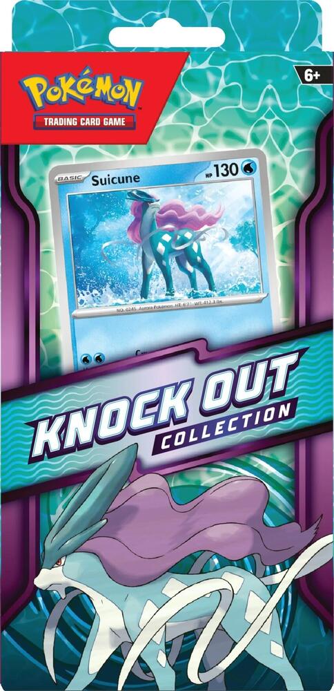 Pokémon TCG: Knock Out Collection (Suicune) — 2 Booster Packs