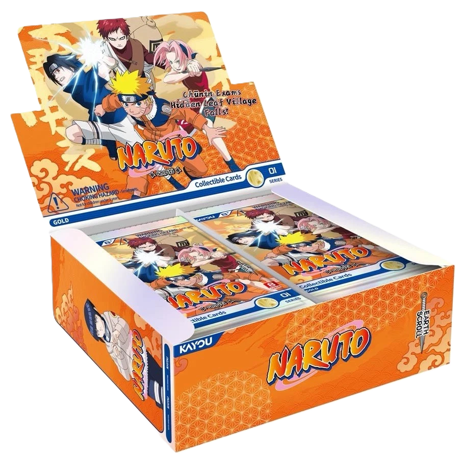 Naruto Smriti Collectible Cards – Earth Scroll Series 1 Booster Pack (Factory Sealed)