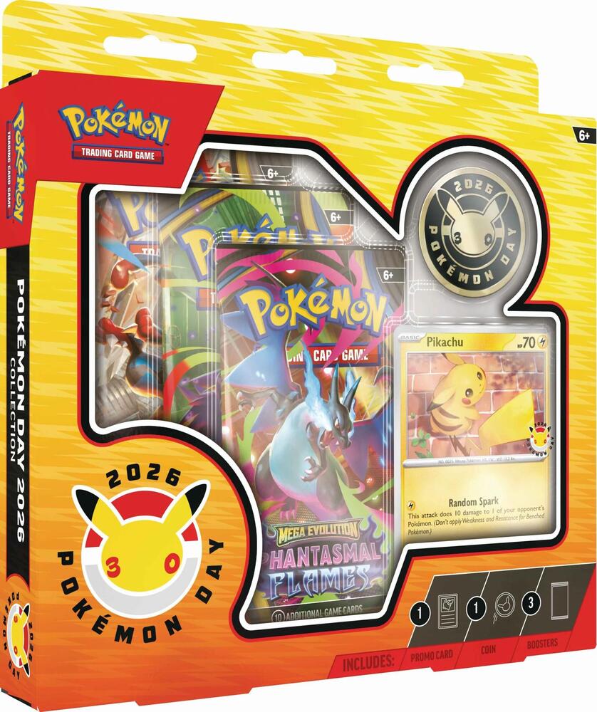 Pokémon TCG: Pokémon Day 2026 Poké Collection (Pikachu)