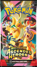 Pokémon TCG: Mega Evolution — Ascended Heroes Sleeved Booster Pack