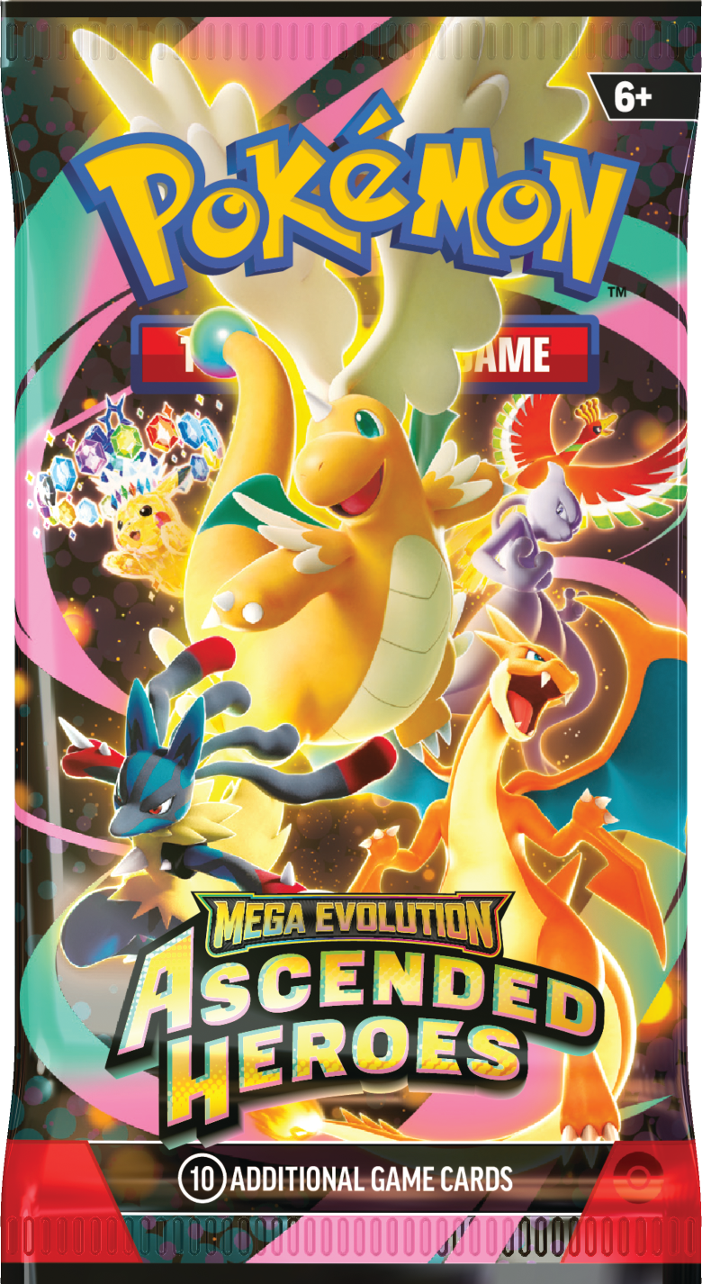 Pokémon TCG: Mega Evolution — Ascended Heroes Sleeved Booster Pack