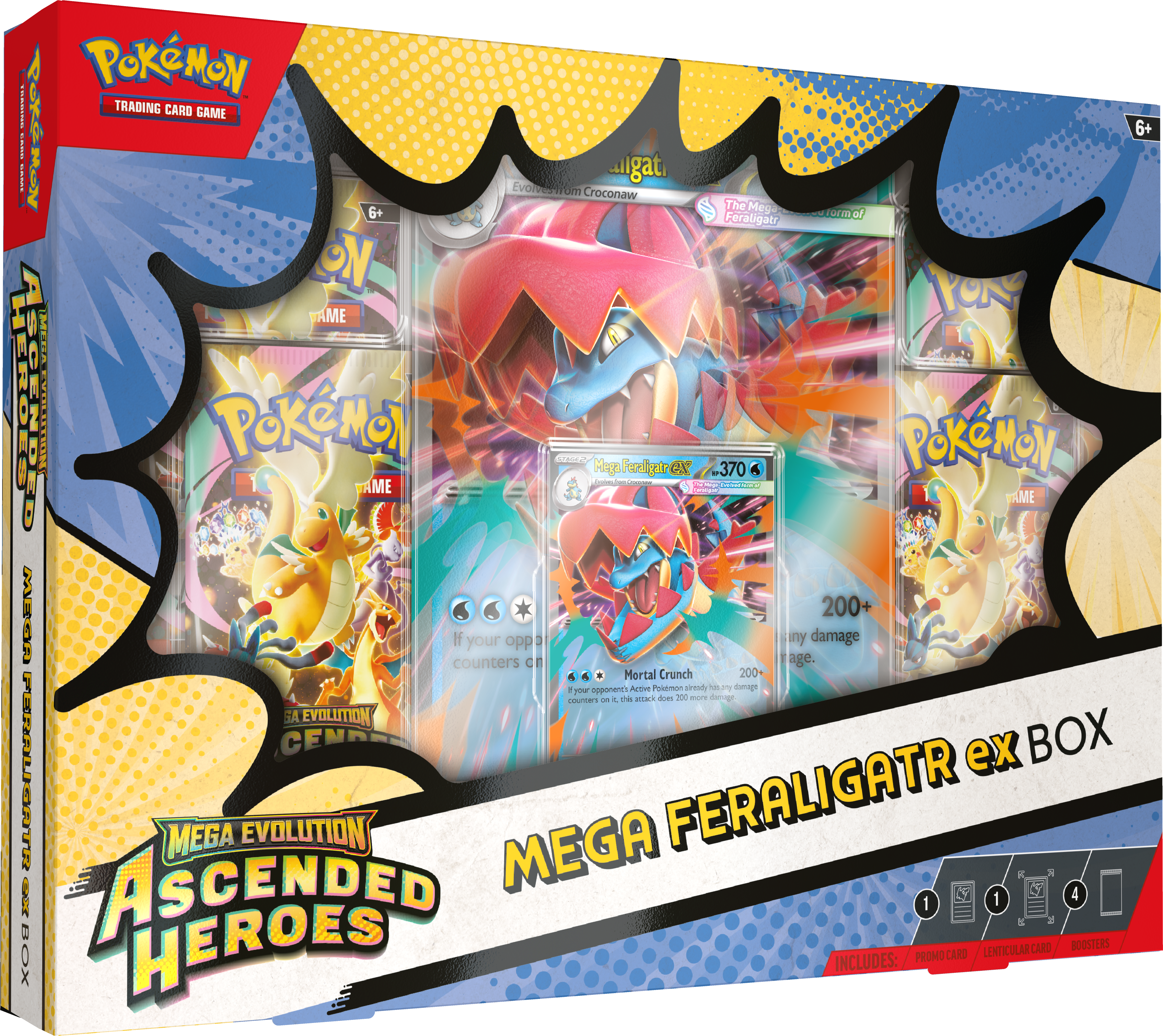 Pokémon TCG: Mega Evolution — Ascended Heroes Mega Feraligatr ex Box