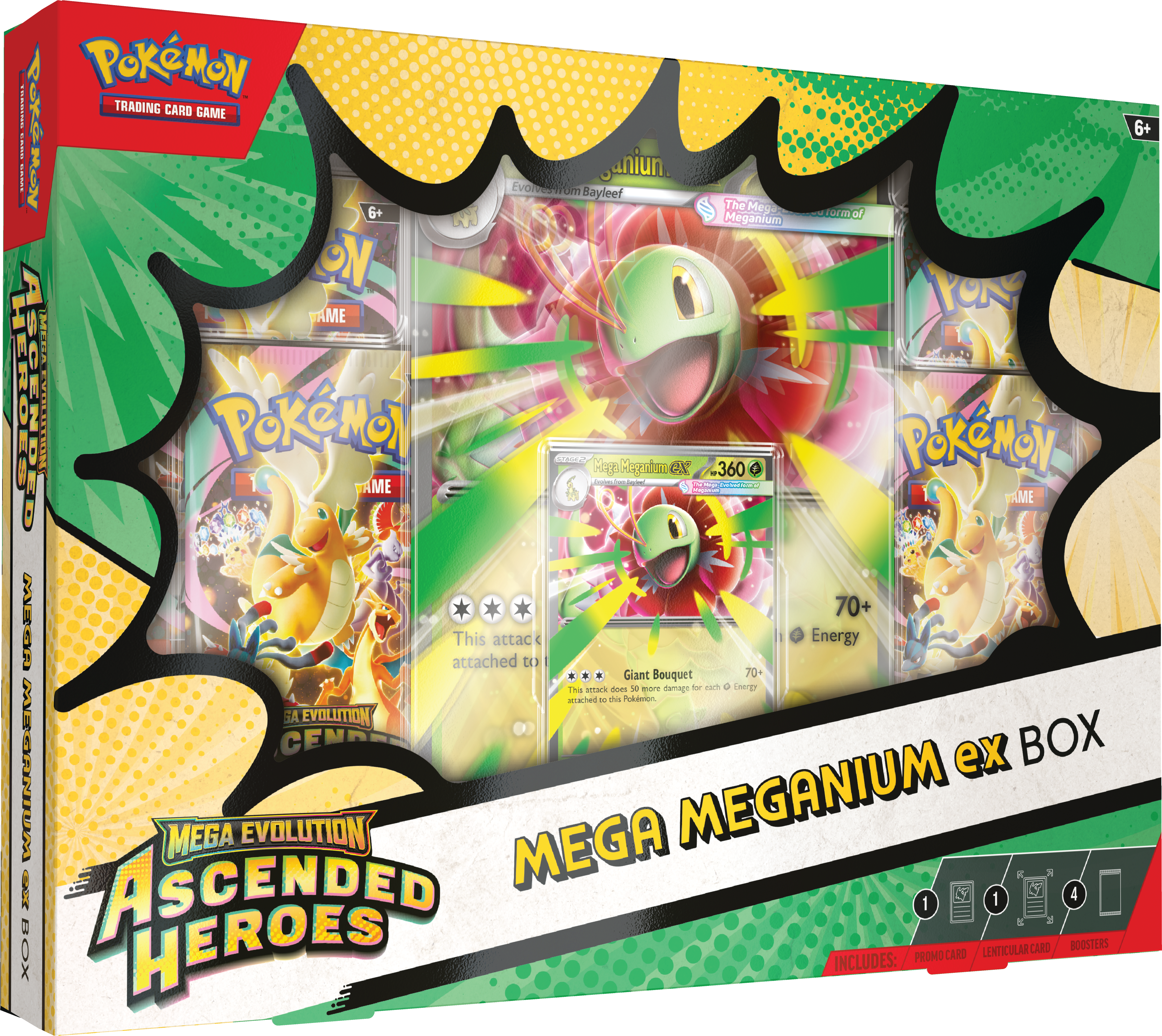 Pokémon TCG: Mega Evolution — Ascended Heroes Mega Meganium ex Box