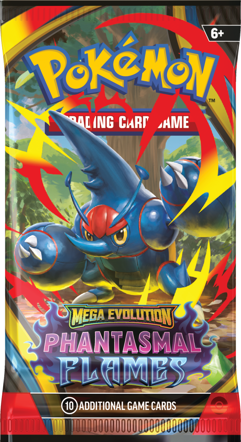 Pokémon TCG: Mega Evolution — Phantasmal Flames Sleeved Booster Pack
